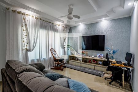 Sala de casa à venda com 3 quartos, 312m² em Parque São Vicente, Santo André