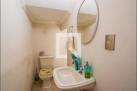 Lavabo de casa à venda com 3 quartos, 312m² em Parque São Vicente, Santo André