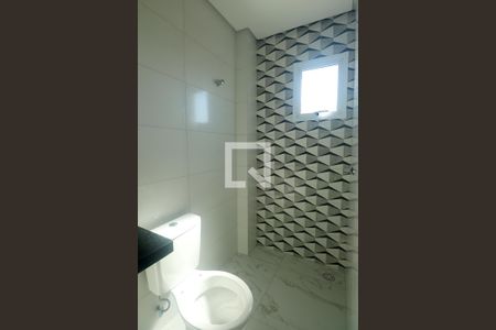Suíte - Banheiro do Quarto 1 de apartamento à venda com 2 quartos, 95m² em Parque Oratório, Santo André