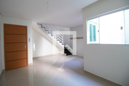 Sala de apartamento à venda com 1 quarto, 105m² em Parque Oratório, Santo André