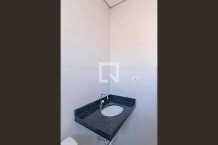 Banheiro da Suite de apartamento à venda com 2 quartos, 96m² em Parque Oratório, Santo André