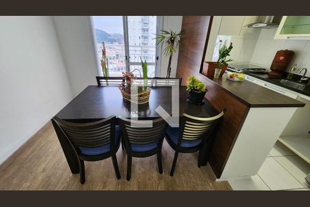 Sala de Jantar de apartamento para alugar com 2 quartos, 64m² em Marapé, Santos