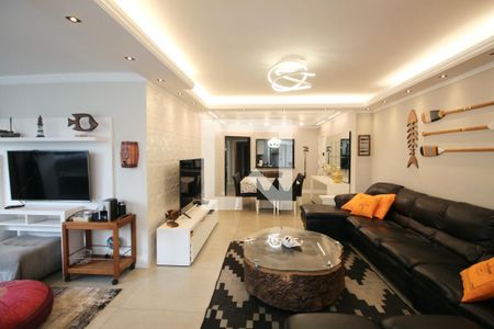 Sala de apartamento para alugar com 4 quartos, 167m² em Enseada, Guarujá