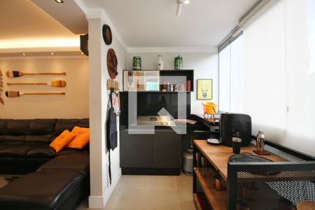 Sala de apartamento para alugar com 4 quartos, 167m² em Enseada, Guarujá