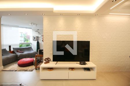 Sala de apartamento para alugar com 4 quartos, 167m² em Enseada, Guarujá