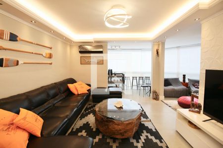Sala de apartamento para alugar com 4 quartos, 167m² em Enseada, Guarujá
