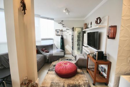 Sala de apartamento para alugar com 4 quartos, 167m² em Enseada, Guarujá