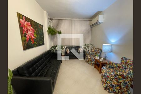 Sala de apartamento à venda com 3 quartos, 98m² em Laranjeiras, Rio de Janeiro