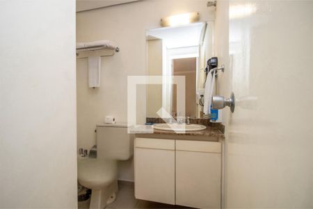 Banheiro, panorâmica  de apartamento à venda com 1 quarto, 47m² em Itaim Bibi, São Paulo