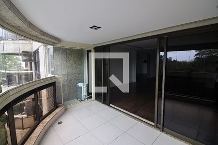 Varanda da Sala de apartamento para alugar com 4 quartos, 180m² em Barra da Tijuca, Rio de Janeiro