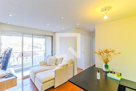 Sala de apartamento para alugar com 2 quartos, 55m² em Chácara Santo Antônio (zona Sul), São Paulo