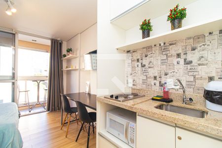 Studio à venda com 22m², 1 quarto e 1 vagaCozinha