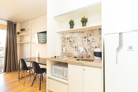 Studio à venda com 22m², 1 quarto e 1 vagaCozinha