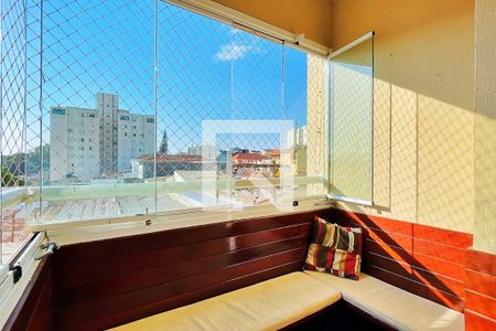 Varanda da Sala de apartamento para alugar com 2 quartos, 51m² em Vila Augusta, Guarulhos
