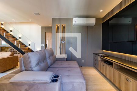 Sala de apartamento à venda com 3 quartos, 220m² em Vila Andrade, São Paulo