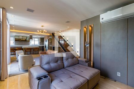 Sala de apartamento à venda com 3 quartos, 220m² em Vila Andrade, São Paulo