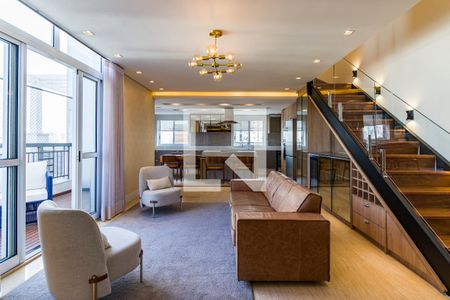 Sala de apartamento à venda com 3 quartos, 220m² em Vila Andrade, São Paulo