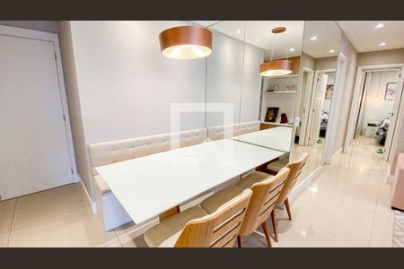 Sala - Sala de Jantar de apartamento para alugar com 2 quartos, 74m² em  Campestre, Santo André