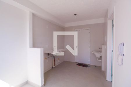 Sala/Cozinha de apartamento para alugar com 1 quarto, 32m² em Brás, São Paulo