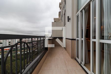 Varanda da Sala de apartamento à venda com 2 quartos, 180m² em Vila Andrade, São Paulo