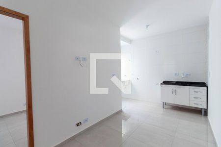 Sala/Cozinha de apartamento para alugar com 2 quartos, 34m² em Vila Euthalia, São Paulo