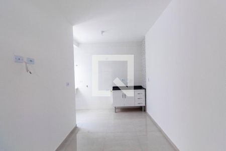 Sala/Cozinha de apartamento à venda com 2 quartos, 34m² em Vila Euthalia, São Paulo