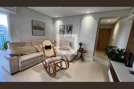 Sala de apartamento para alugar com 3 quartos, 153m² em Embaré, Santos