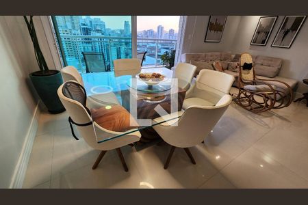 Sala de Jantar de apartamento para alugar com 3 quartos, 153m² em Embaré, Santos