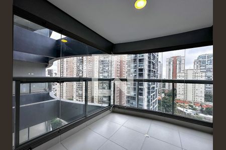 Sacada de apartamento para alugar com 1 quarto, 50m² em Jardim das Acácias, São Paulo