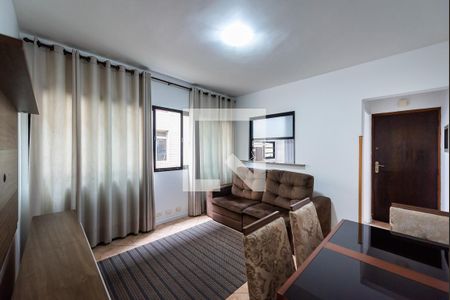 Sala de apartamento para alugar com 2 quartos, 76m² em Aparecida, Santos