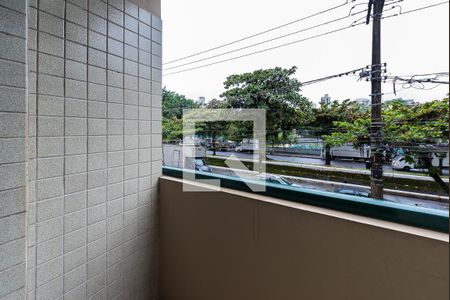Varanda de apartamento para alugar com 2 quartos, 76m² em Aparecida, Santos