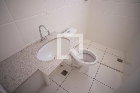 Banheiro Social de apartamento à venda com 3 quartos, 88m² em Liberdade, Belo Horizonte