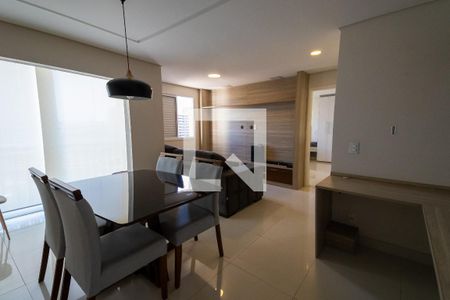 Sala  de apartamento à venda com 1 quarto, 56m² em Jardim Independência, São Paulo
