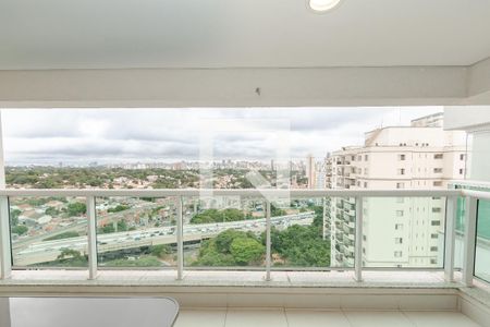 Varanda da Sala de apartamento para alugar com 1 quarto, 43m² em Jardim Aeroporto, São Paulo