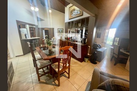 Sala de Jantar de casa de condomínio para alugar com 3 quartos, 1000m² em Loteamento Portal da Colina, Jundiaí