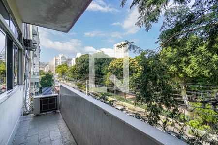 Varanda da Sala Plaquinha de apartamento para alugar com 2 quartos, 60m² em Icaraí, Niterói