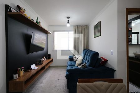 Sala de apartamento à venda com 2 quartos, 44m² em Jardim Jamaica, Santo André