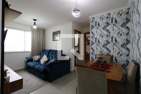 Sala de apartamento à venda com 2 quartos, 44m² em Jardim Jamaica, Santo André