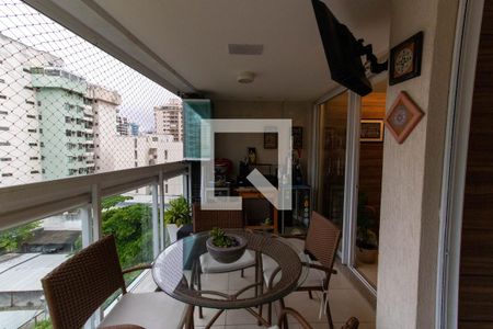 Varanda de apartamento para alugar com 3 quartos, 150m² em Icaraí, Niterói
