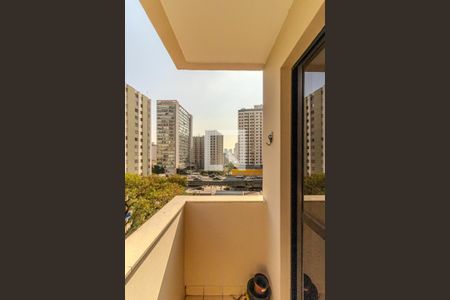 Varanda de apartamento para alugar com 1 quarto, 37m² em Santa Cecília, São Paulo