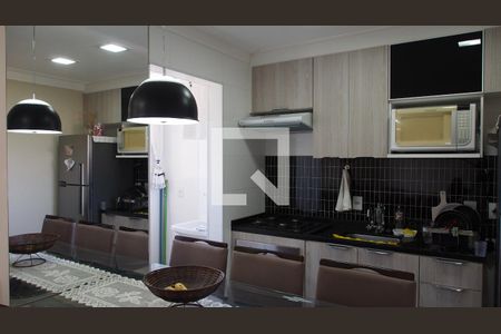 Cozinha e Área de Serviço de apartamento à venda com 2 quartos, 48m² em Parque Uniao, Jundiaí