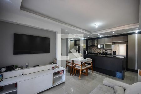 Sala de apartamento à venda com 3 quartos, 78m² em Jardim Bontempo, Taboão da Serra