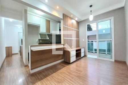 Sala de apartamento à venda com 2 quartos, 55m² em Vila Aurocan, Campinas