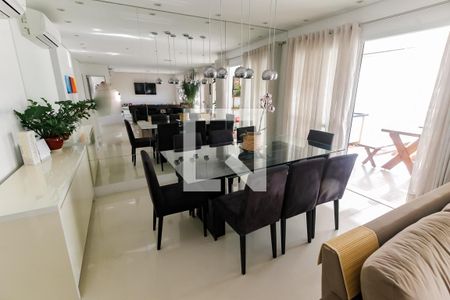 Sala - jantar de apartamento à venda com 3 quartos, 173m² em Panamby, São Paulo