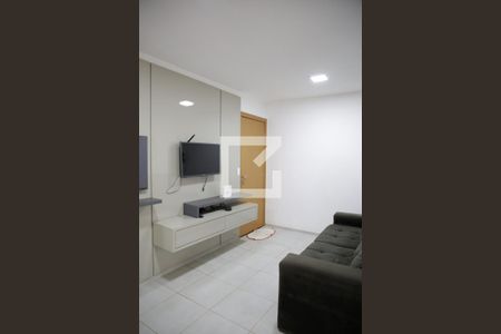 Sala de apartamento para alugar com 2 quartos, 52m² em Residencial Monte Carlo, Goiânia
