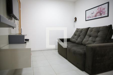Sala de apartamento para alugar com 2 quartos, 52m² em Residencial Monte Carlo, Goiânia