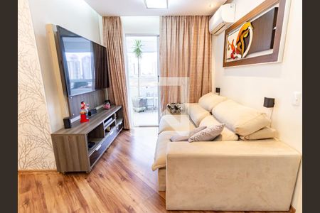 Sala de apartamento à venda com 2 quartos, 58m² em Vila Bertioga, São Paulo