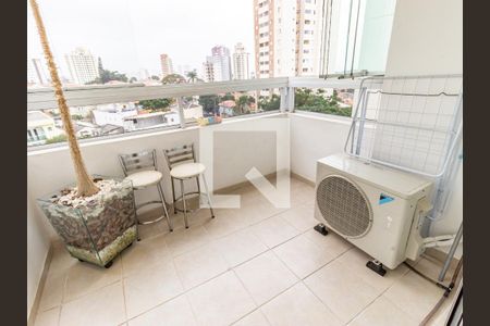 Varanda de apartamento à venda com 2 quartos, 58m² em Vila Bertioga, São Paulo
