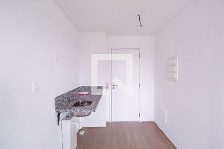 Cozinha de apartamento para alugar com 1 quarto, 18m² em Brás, São Paulo