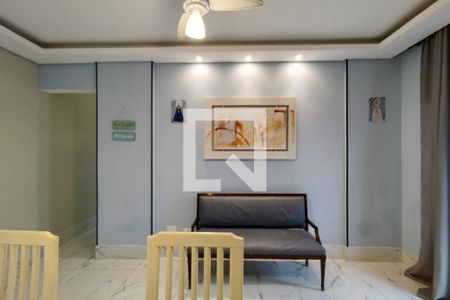 Sala de apartamento para alugar com 2 quartos, 71m² em Canto do Forte, Praia Grande